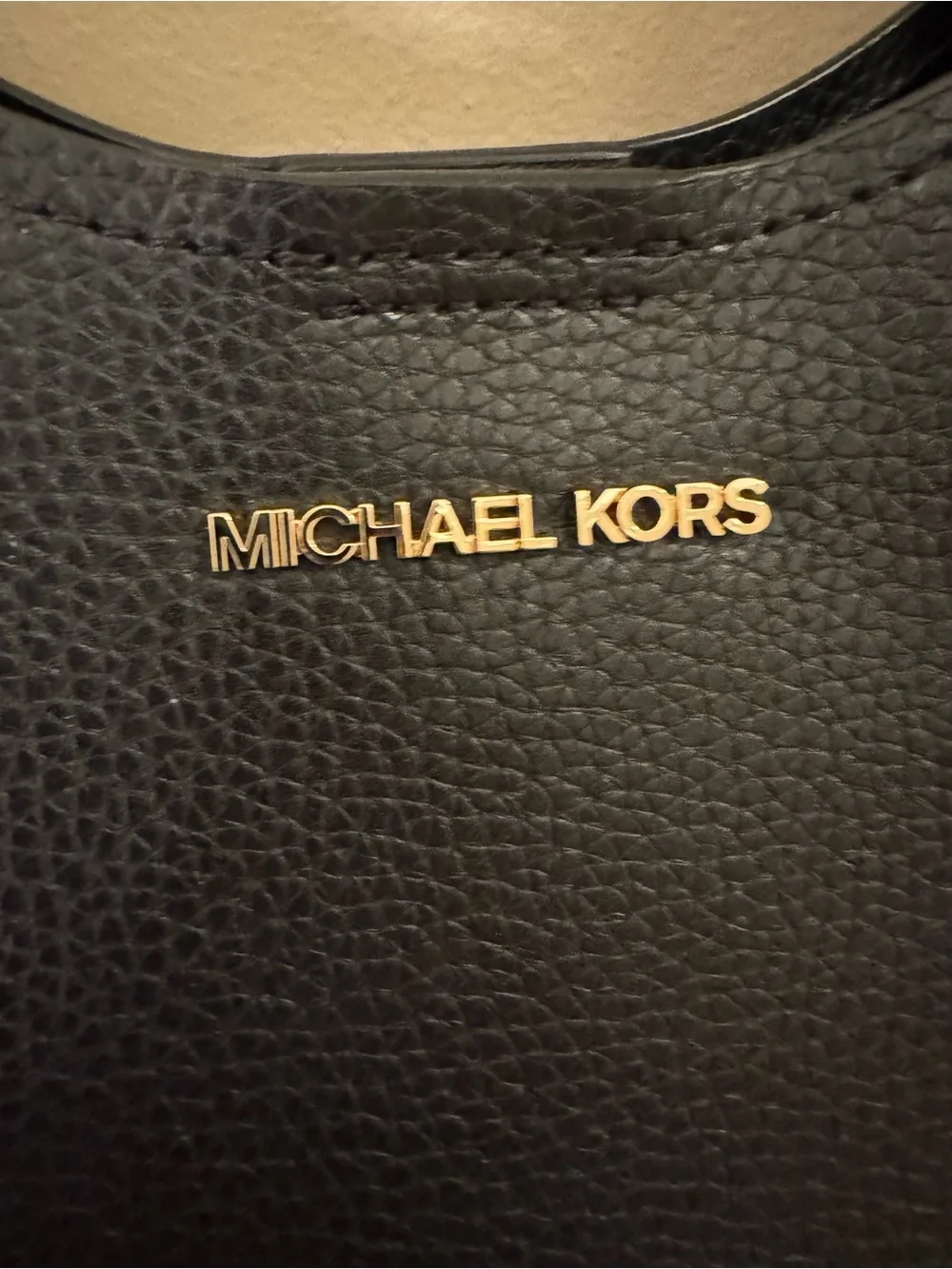 Michael Kors sleek pebbled